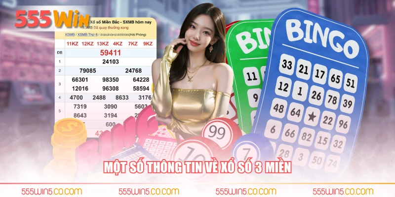 Một số thông tin về xổ số 3 miền
